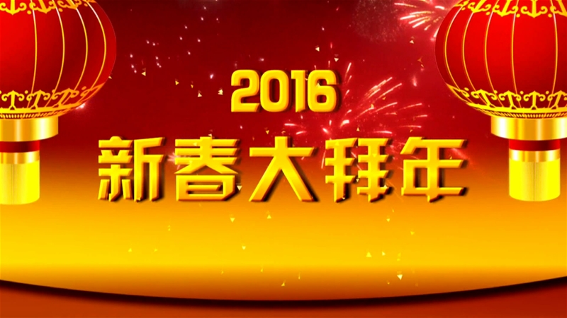 公司农历丙申猴年新春大拜年